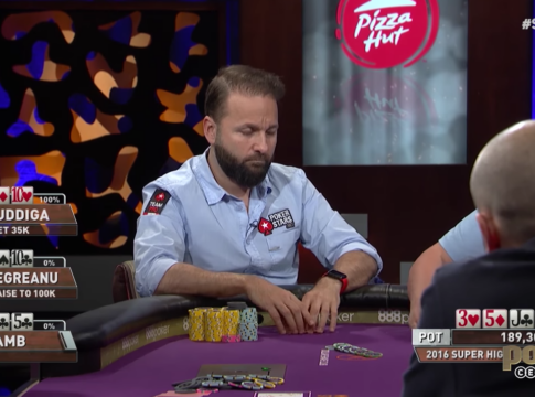 Super High Roller Bowl 2016 – Cooler Bluff von Negreanu gegen Buddiga