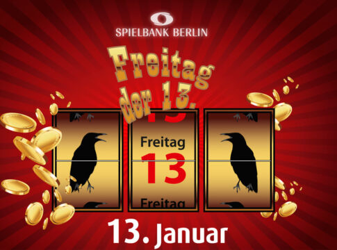 Mystery-Jackpots am Freitag den 13. in der Spielbank Berlin!