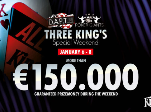 Das Three King’s Special garantiert am Wochenende über € 150.000!