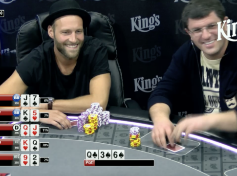 Replay der zweiten Cash Kings Session aus dem King´s – NLH €100/€100