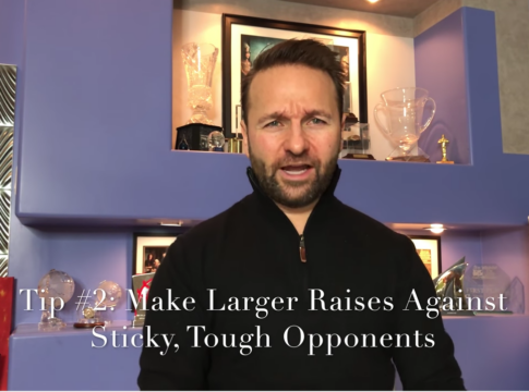 Daniel Negreanu mit Mini-Coaching über die richtige Betsize und den Beginn bei MTT´s