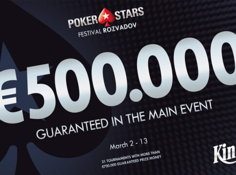 Donnerstag startet der PokerStars Festival Main Event im King’s mit €500.000 garantiert!