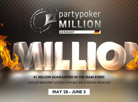 Heute um 21:00 Uhr gibt es den letzten Online-Starttag für die partypoker Million Germany!