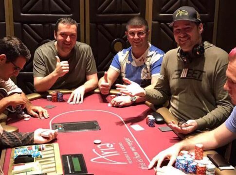 Die High Roller spielen sich für den Super High Roller Bowl warm – Justin Bonomo siegt beim 10k im Aria!