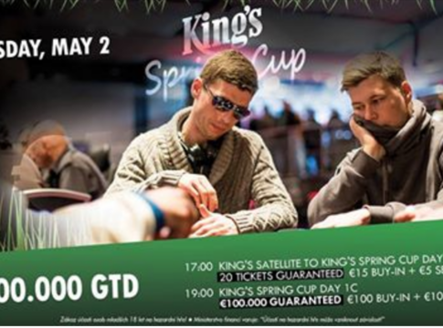 Overlay beim Spring Cup im King´s? Letzte Chance auf €100.000 garantiert am Mittwoch!