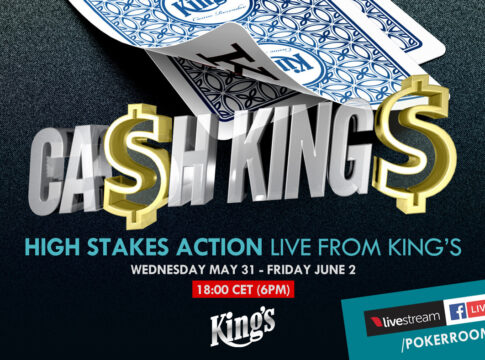Ab 18:00 Uhr die zweite Session Ca$h King$ €100/€100 PLO im Livestream!