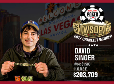 David Singer gewinnt das $1.5k HORSE Bracelet