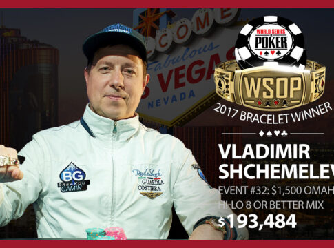 WSOP # 32 – Vladimir Shchemelev gewinnt sein zweites Bracelet bei Omaha High/Low Mixed!
