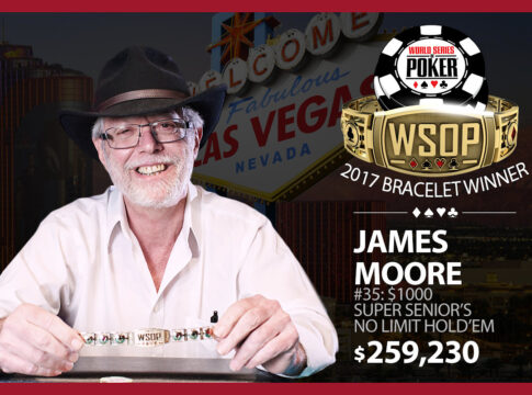 Irre Leistung! James Moore gewinnt das WSOP Super Seniors back-to-back