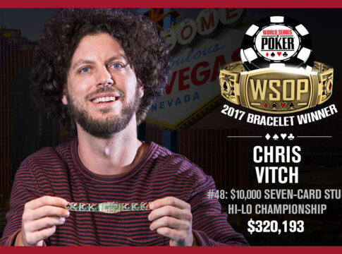 Chris Vitch bezwingt Benny Glaser im Heads-Up des WSOP $10k Seven Card Stud Hi-Lo Event