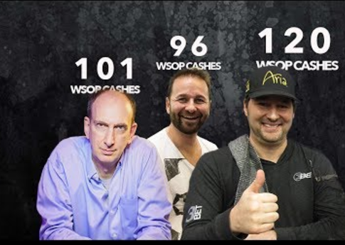 Negreanu feiert seinen 96. WSOP Cash und macht Jagd auf Seidel und Hellmuth