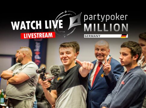 Livestream vom Tag 1 des partypoker Million Germany Main Event ab 17:00 Uhr!