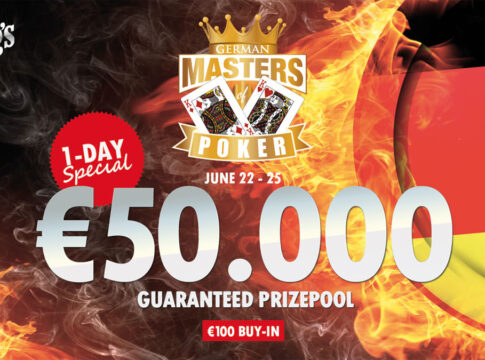 Donnerstag starten die German Masters of Poker mit über €80.000 GTD im King’s Rozvadov!