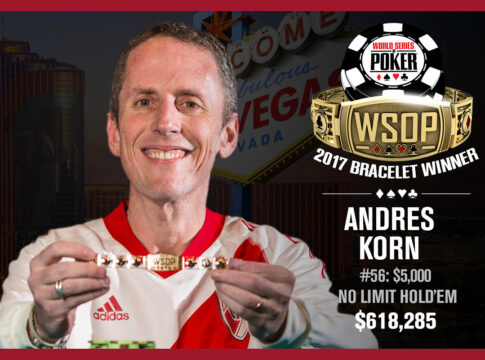 WSOP # 56 – Andres Korn aus Argentinien auch am Finaltag beim 5k THNL nicht zu stoppen