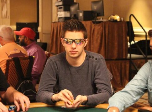 WSOP Event#77 – Matthias Eibinger Chipleader beim $50.000 NLH High Roller