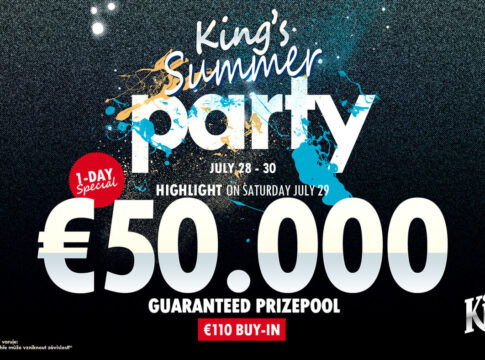 Über €70.000 bei der King’s One Day Special Summer Party garantiert!