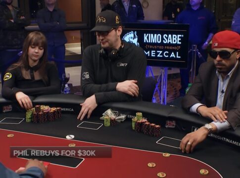 Poker Night in America S5 E18 – Kelly Winterhalter hat Phil Hellmuth fest im Griff