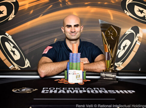 Sylvain Loosli räumt das Feld von hinten auf und siegt beim €10k PLO High Roller