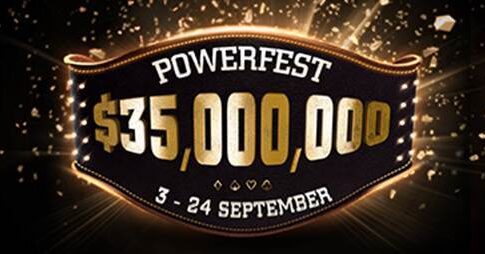 Wow – partypoker garantiert $35.000.000 beim Powerfest im September!