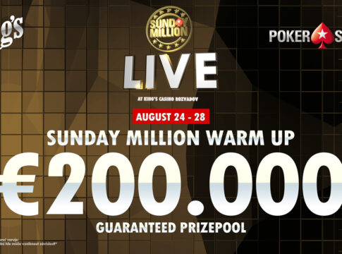 King’s Casino – Holländische Führung beim Sunday Million Live Warm-Up