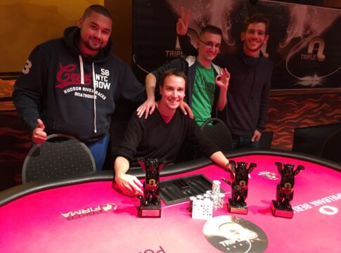 Oliver Cassinat gewinnt nach 4-Way Deal den Triple A Series Main Event in Berlin!
