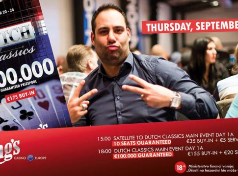 Donnerstag startet der Dutch Classics Main Event im King’s – Niederländischer Doppelsieg beim Warm Up!