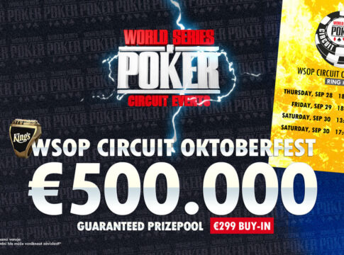 Donnerstag startet das WSOP Circuit Festival im King’s mit dem €500k GTD Oktoberfest und der 888poker Championship Series!