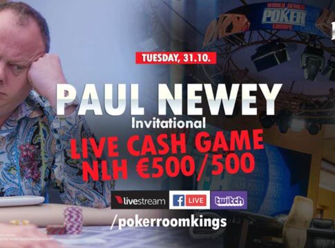 Ab ca. 22:30 Uhr Livestream vom partypoker High Stakes Cash Game – €500/€500 THNL!