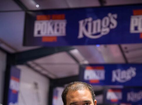 Isi Bojang holt sich die Chiplead im WSOP Europe Monster Stack Event