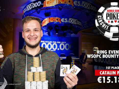 Sieg für Catalin Pop beim WSOPC Bounty Hunter – Timo Jobmann wird Dritter – Drei Ring Events am Donnerstag im King’s!