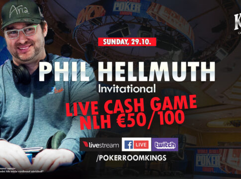 Ab ca. 20:30Uhr Phil Hellmuth Invitational High Stakes Cash Game mit „Crocodile!