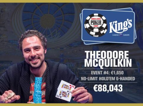 Das WSOP Europe THNL 6-Max Bracelet geht an Theodore McQuilkin!