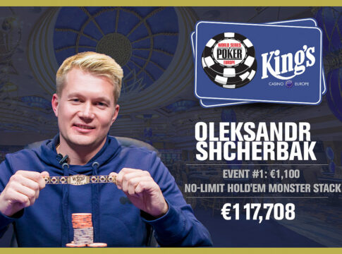Oleksandr Shcherbak holt das erste WSOPE Bracelet im King’s – Bojang und Sameeian am Final Table!