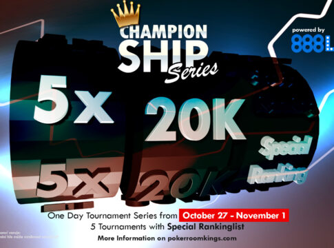 888poker Championship Series im King’s – Über €11.000 gesponserte Preise on Top!