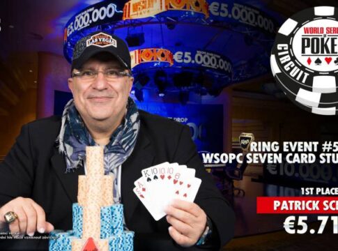 Patrick Schuhl holt sich den Ring im Seven Card Stud