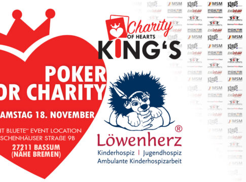 Pokern für den guten Zweck – Charity Poker „King’s of Hearts“ am 18. November in Bassum bei Bremen!