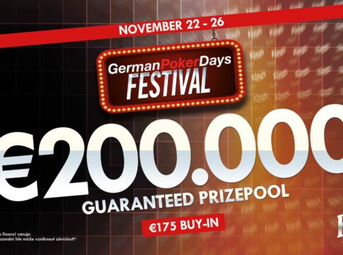 King’s Casino – David Podgorac führt nach Tag 1b beim German Poker Days Main Event, heute die letzten beiden Flights