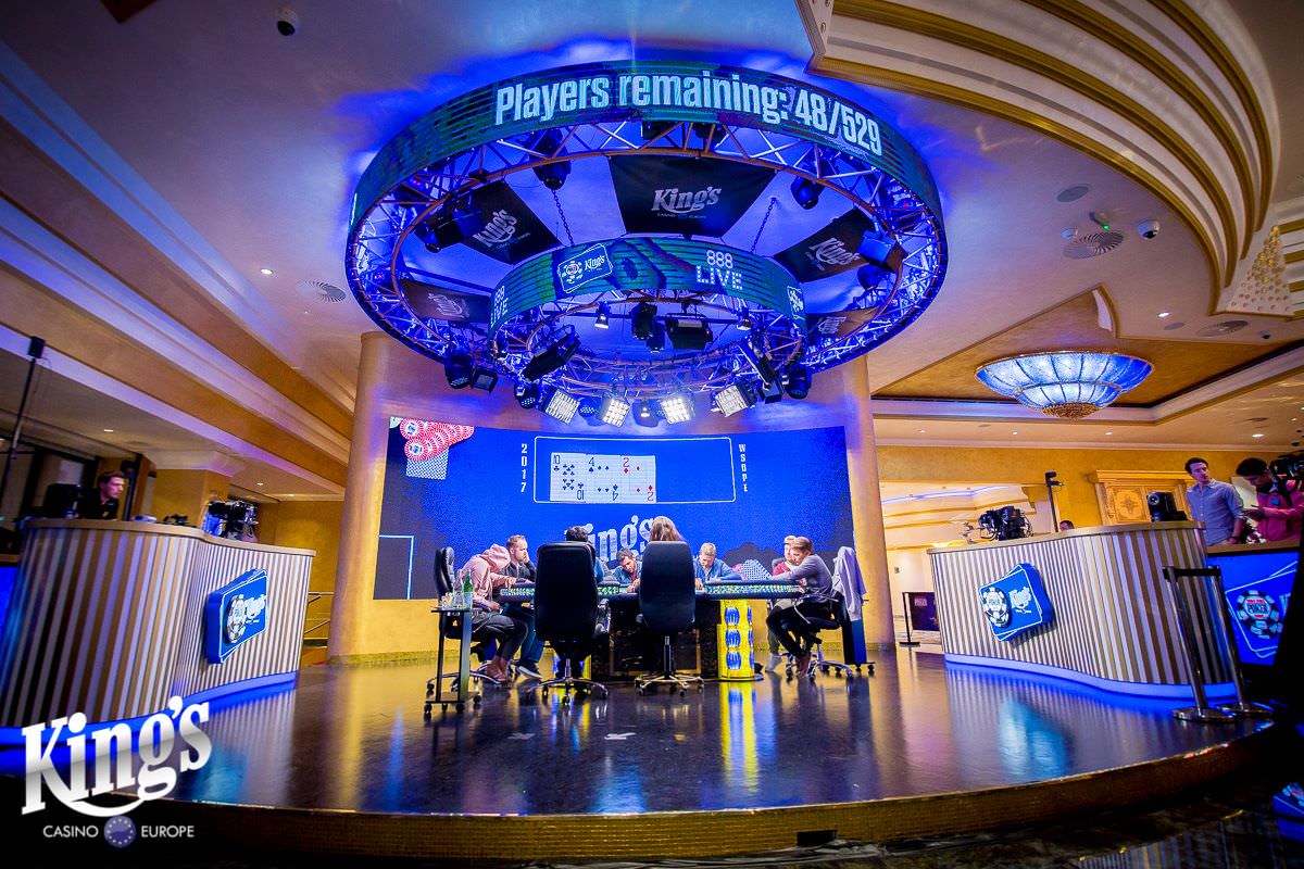 Livestream vom WSOP Europe Main Event Tag 4 aus dem King’s Start 14