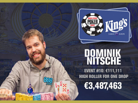 WSOP Europe – Dominik Nitsche schnappt sich das Highroller for One Drop