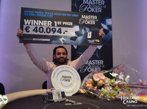 Master Classics of Poker – Shander de Vries und Tonny van Eck räumen ab!