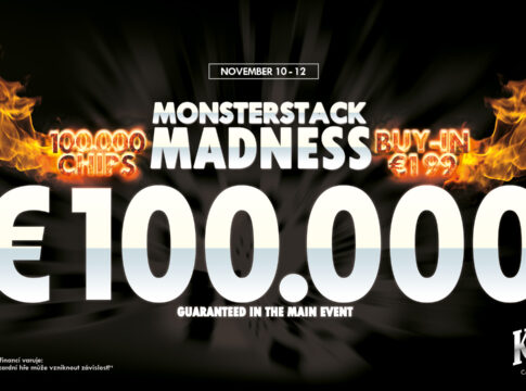 Heute beginnt im King´s das MonsterStack Madness Event – €100.000 garantiert für €199!