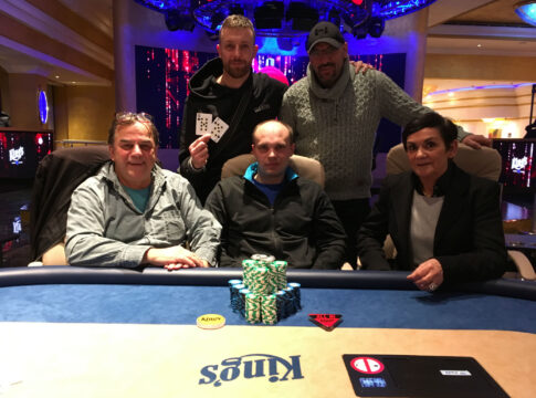 5-way Deal mit vier Deutschen beim King´s 1x Rebuy am Montag