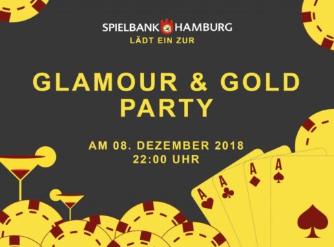 Glamour & Gold Party mit Dennis Durant in der Spielbank Hamburg am 09. Dezember!