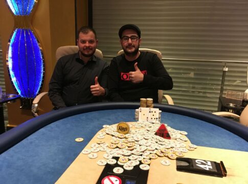 Adem Kacir und Marc-Andre Fritz siegen beim King´s Christmas DeepStack am 1. Weihnachtstag