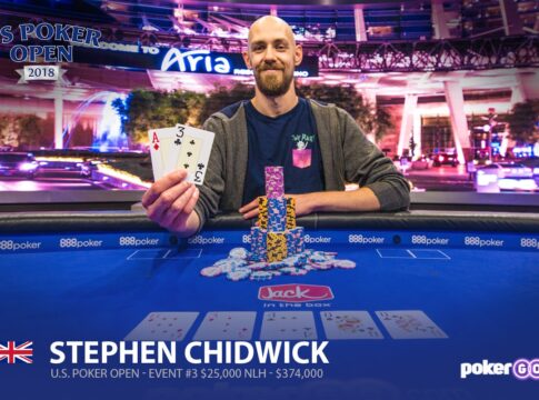 Chidwick gewinnt US Poker Open Event #3 und übernimmt die Gesamtwertung