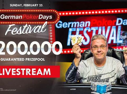 Am Sonntagabend gibt es einen Livestream vom Finale des German Poker Days Festival Main Event aus dem King’s!