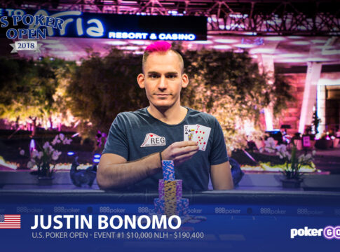 Justin Bonomo gewinnt das erste U.S. Poker Open Event für $190.400