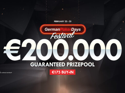 Großer Andrang an Tag 1b beim German Poker Days Festival Main Event