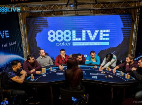 Am Montag um ca. 13:30 Uhr startet der Livestream vom Finale des 888Live Festival Bukarest Main Event!