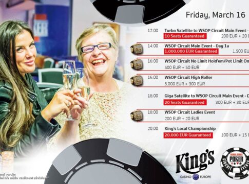 Daily NLH Sieg für den „Punisher“ – Heute WSOPC Main Event Start + 3 weitere Ring Events!